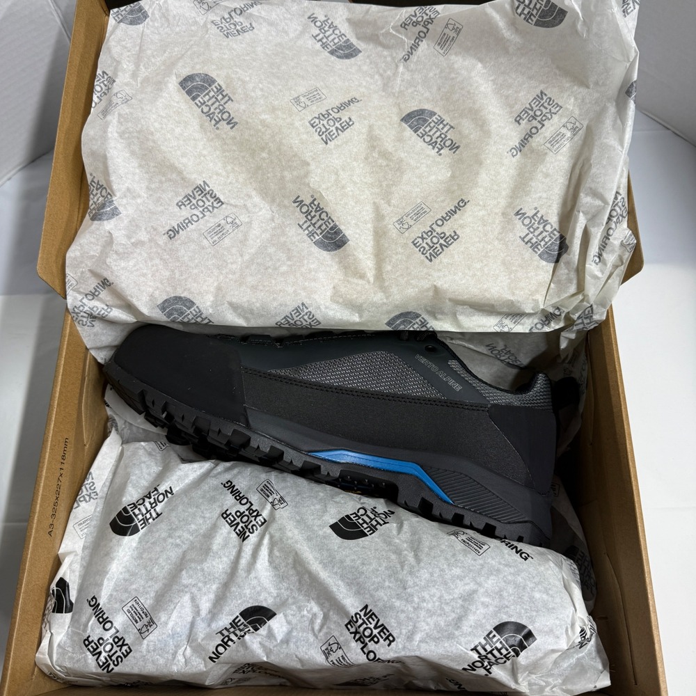 The North Face men Verto Alpine GORE-TEX Hiking Shoes Grey Black vibram 10.5 NOB - Picture 10 of 10